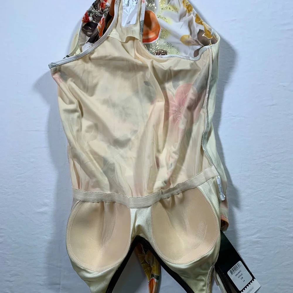Floral One-Piece Swimsuit - Picture 10 of 11